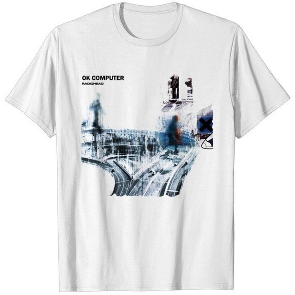 Radiohead Ok Computer T Shirt 1997 Nigel Godrich Colin Greenwood Thom Yorke 1